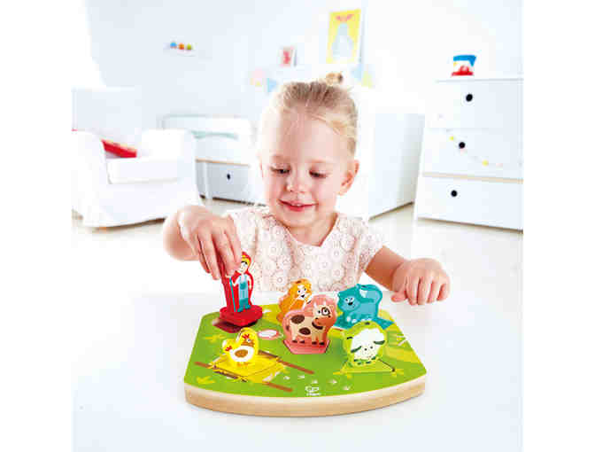Hape - Farmyard Sound Puzzle (ages 18+ months)