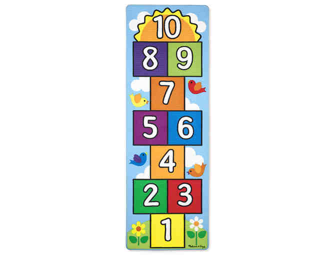 Melissa & Doug - Hop & Count Hopscotch Rug (ages 3+)