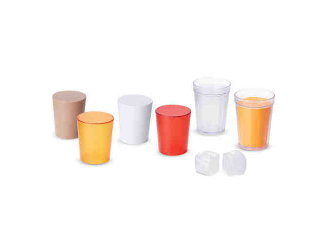 Melissa & Doug - Food Fun Fill 'Em Up Cups AND Bread & Butter Toaster Set (ages 3+)