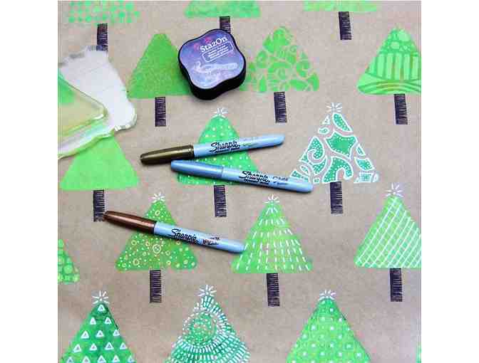 Gelli Arts - Gel Printing Plate 5' x 7' AND Mini Printing Plate Kit (round)