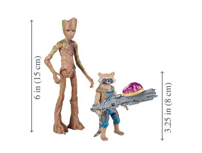 Marvel Avengers - Infinity War: Rocket Raccoon & Groot with Infinity Stone (ages 4+)