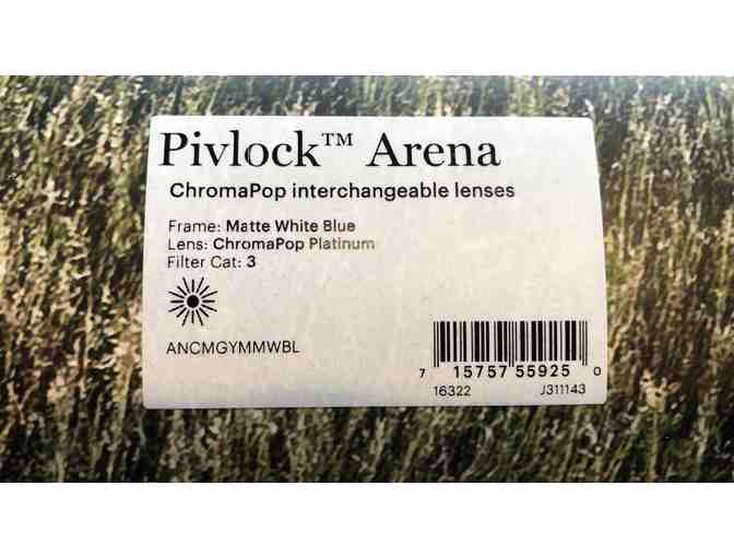 Smith - Pivlock Arena ChromaPop interchangeable lenses (Frame: Matte White Blue)