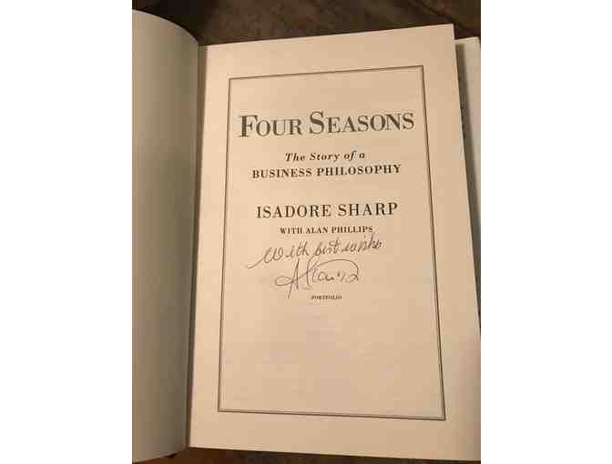 Author Signed copy of 'Four Seasons: The Story of a Business Philosophy'