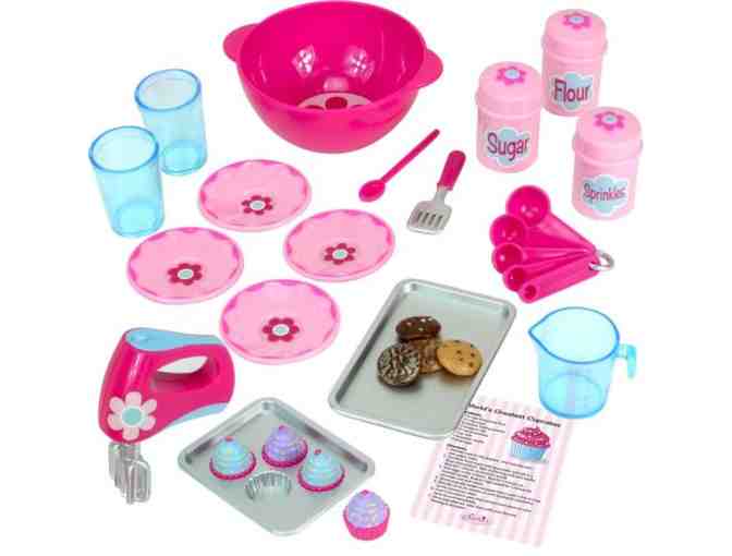 Sophia's - Tea and Treat Set, Baking Accessories AND Dessert Display Set for 18 inch dolls