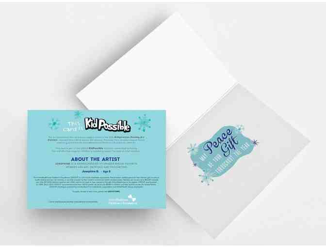 Holiday Card - Peace on Earth Ornament - By Josephine - 5x7 - 12 Pack