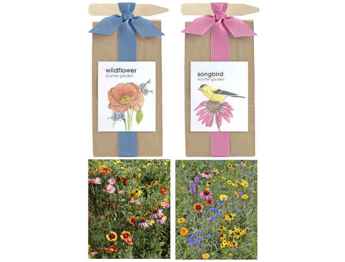 Wildflower Scatter Garden AND Songbird Scatter Garden