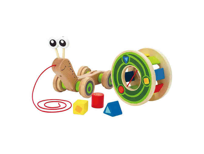 Hape - Walk-A-Long Snail (ages 12+ months)