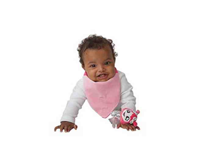 Buddy Bib 3-in-1 Bib/Toy/Pacifier Holder (ages 3-12 months)