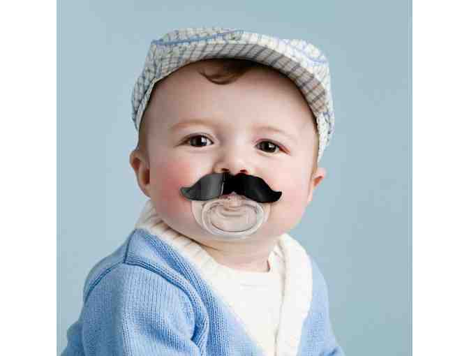 Set of 3 Fred Baby (Mustache Pacifier, Twisted Teether, and Suckulent Teether)