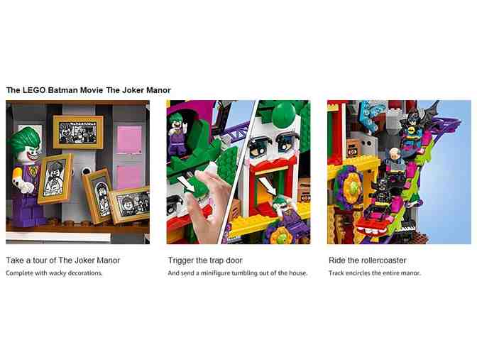 Lego: Batman Movie DC - The Joker Manor #70922 - 3444 pieces (ages 14+)