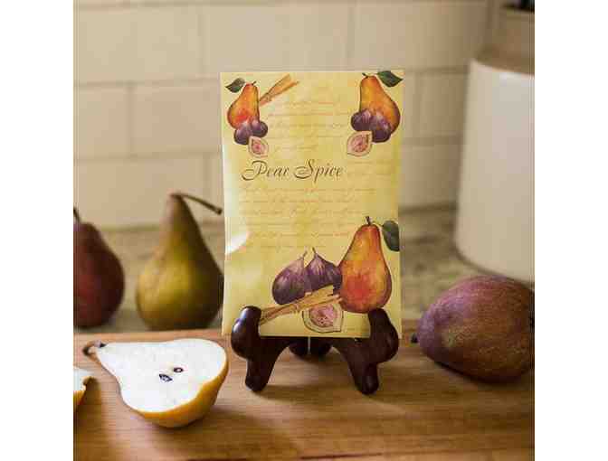 Set of 4 - Fresh Scents Pear Spice Sachet