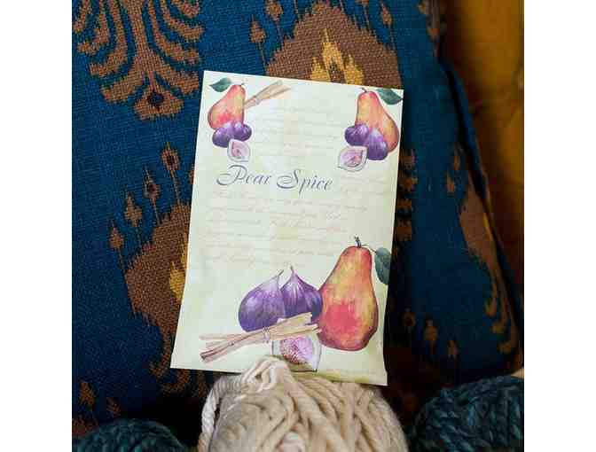 Set of 4 - Fresh Scents Pear Spice Sachet
