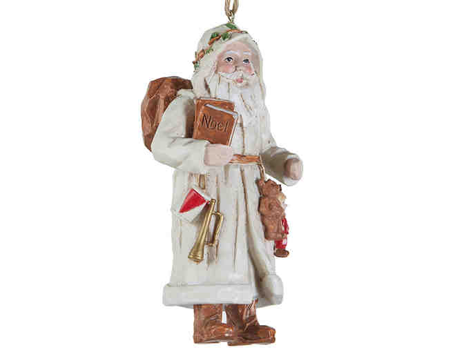 Set of 6 - 4.5 ' Santa Ornaments