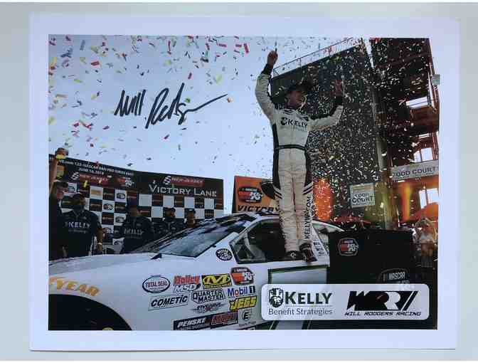 Will Rodgers Autographed Limited Edition 20k Oliver Bear AND signed photo