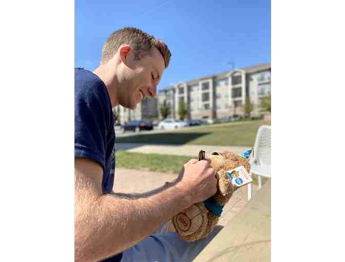 Will Rodgers Autographed Limited Edition 20k Oliver Bear AND signed photo