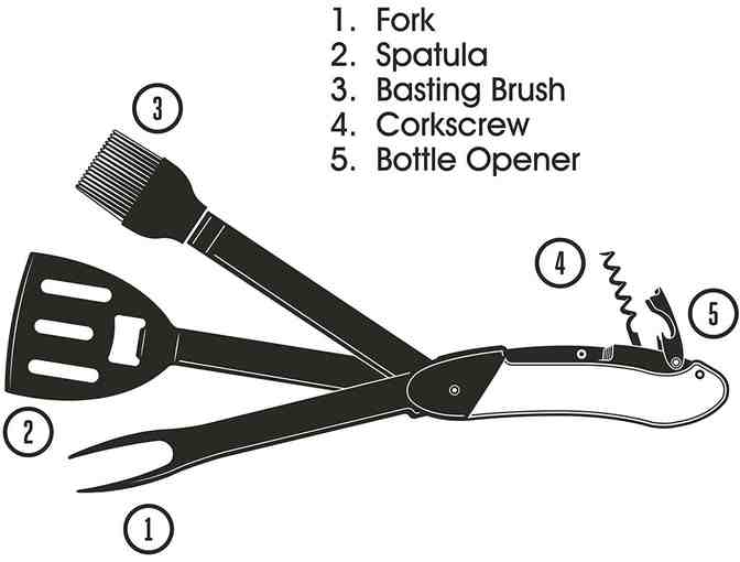 Gentleman's Hardware BBQ Multi-tool