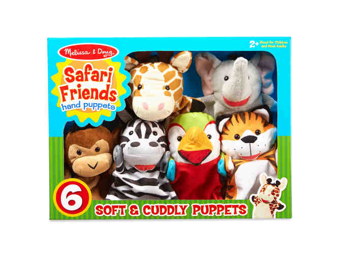 Melissa & Doug - Safari Buddie Hand Puppet Set
