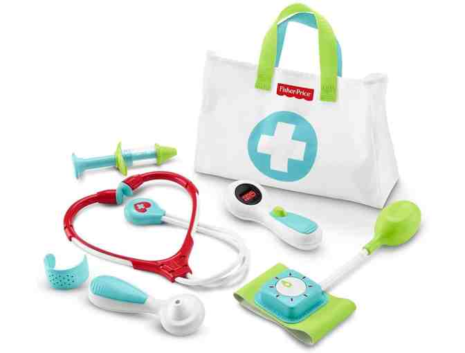 Fisher Price Medical Kit and Melissa/Doug Pediatric Nurse Set (8pcs) includes baby doll