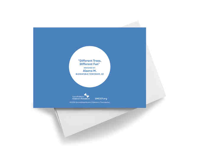 UHCCF Holiday Card - Different Trees, Different Fun