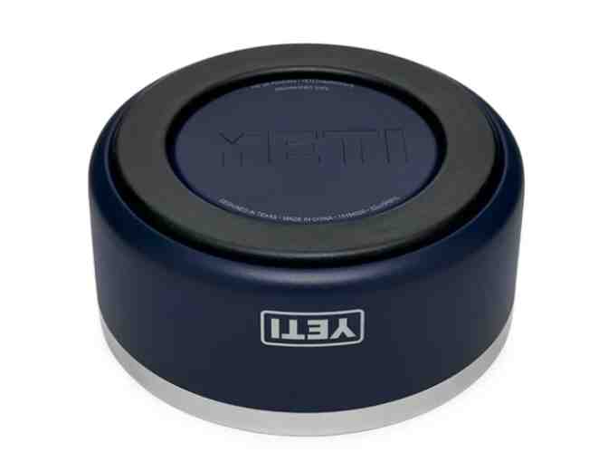 YETI Boomer 4 River Navy Dog Bowl