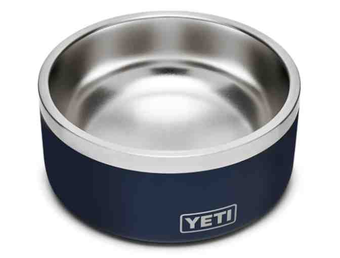 YETI Boomer 4 River Navy Dog Bowl