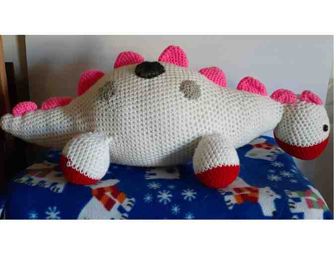Handmade Crochet Stegosaurus Plush