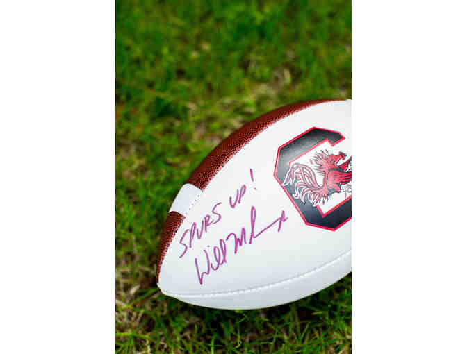 Coach Will Muschamp Autographed Gamecock Football
