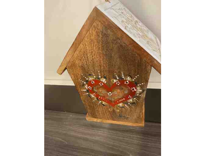 Bauernmalerei/Norwegian Rosemaling Bird House