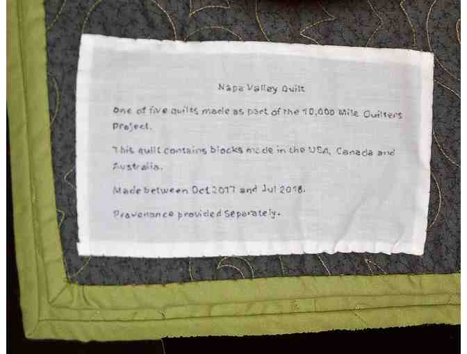 Handmade Bernese Mountain Dog Quilt