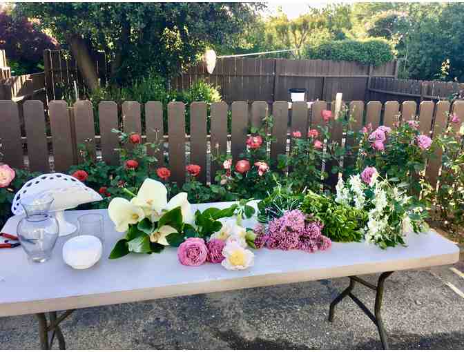 Flower Arranging Class for Four (4) and Lunch