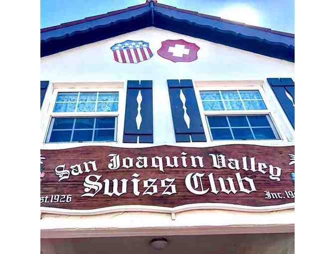 San Joaquin Valley Swiss Club-Admission and Dinner Tickets for 2 to Fall Schwingfest