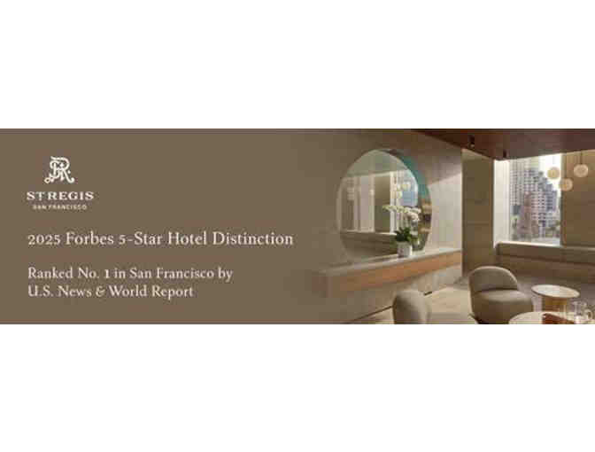 St. Regis Hotel San Francisco - 1 Night Stay for 2 Guests incl. Breakfast