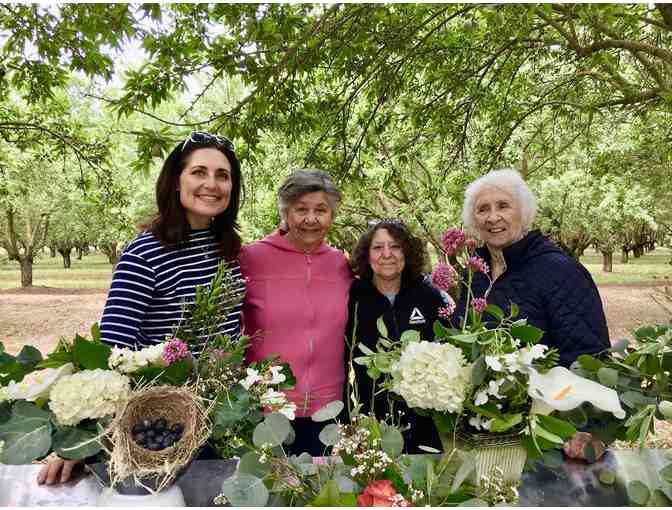Flower Arranging Class for Four (4) and Authentic Ticino Lunch