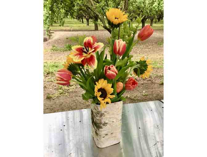 Flower Arranging Class for Four (4) and Authentic Ticino Lunch