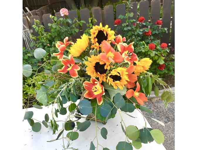 Flower Arranging Class for Four (4) and Authentic Ticino Lunch
