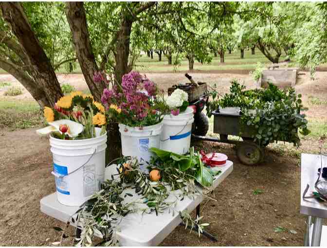 Flower Arranging Class for Four (4) and Authentic Ticino Lunch