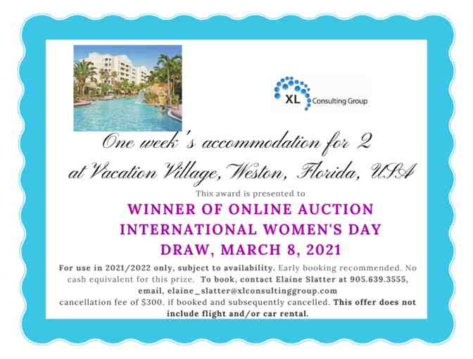 One Week's Accommodation at Vacation Village, Fort Lauderdale, Florida