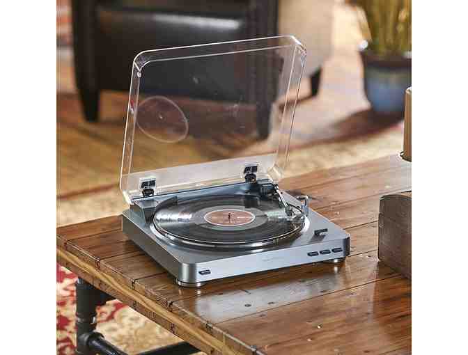 Audio-Technica AT-LP60 Fully Automatic Belt-Drive Stereo Turntable - Silver