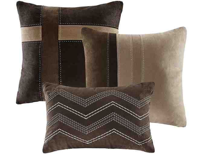 Madison Park - Palisades Comforter Set Bed in A Bag (Queen Size)