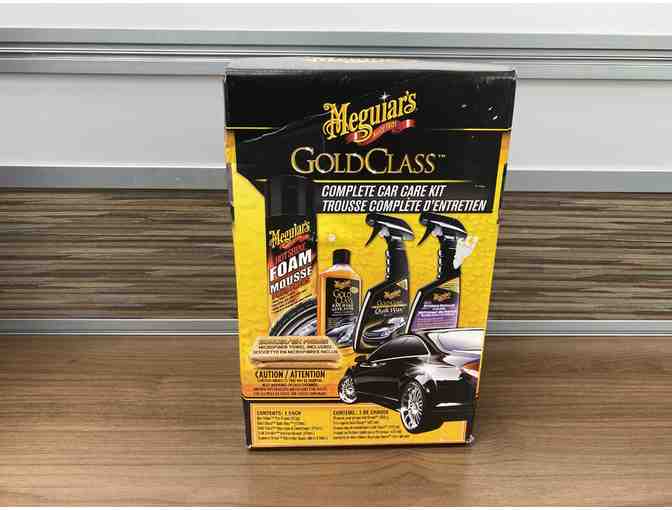 Pilot Automotive Black/Chrome 14' Wheel Cover (Set of 4) and Car Care Package