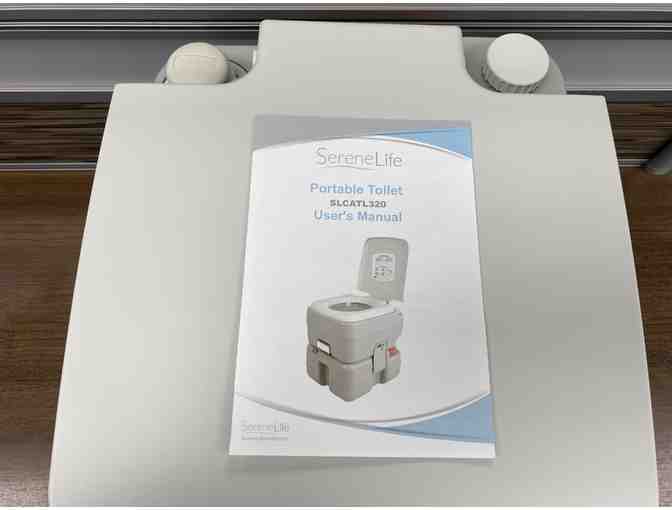 SereneLife Outdoor Portable Toilet