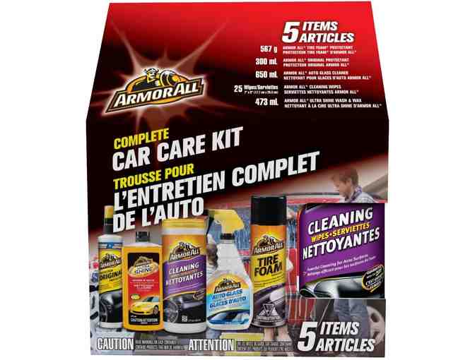 Armor All: Complete Car Care Kit with Meguiar's Headlight Restoration Kit Package