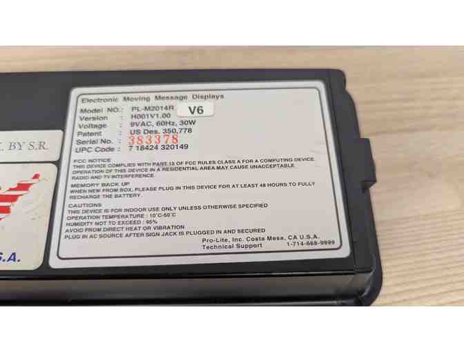 Pro Light Moving Message Colour LED Display