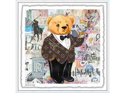High End Bear-Pop Art