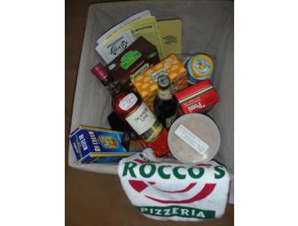 Rocco's Pizzeria & Sports Bar Gift Basket (pasta and gift certificate)