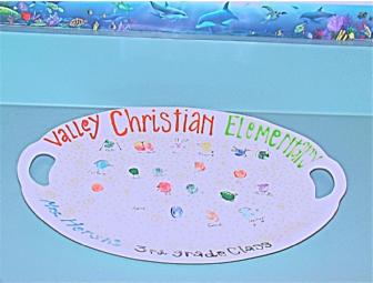 Mrs. Hersh's Classroom Project - Fingerprint Platter