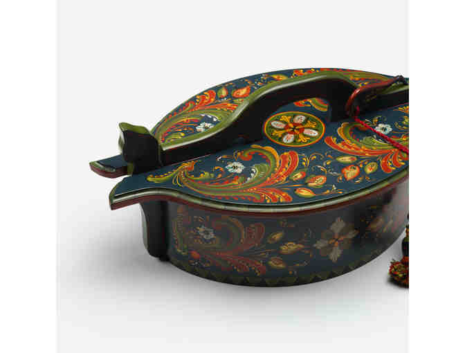 Adger Rosemaled Tine by Nancy Odalen