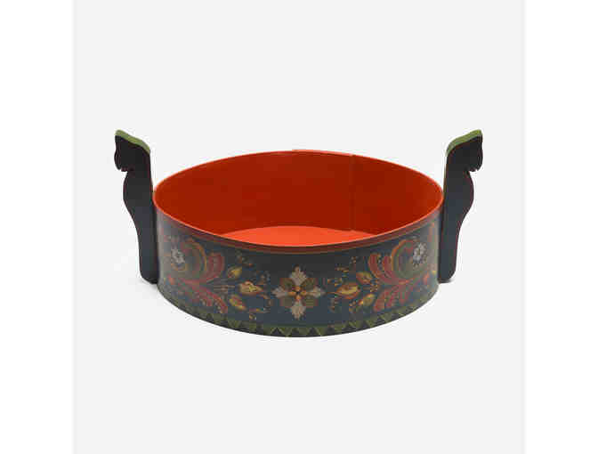 Adger Rosemaled Tine by Nancy Odalen