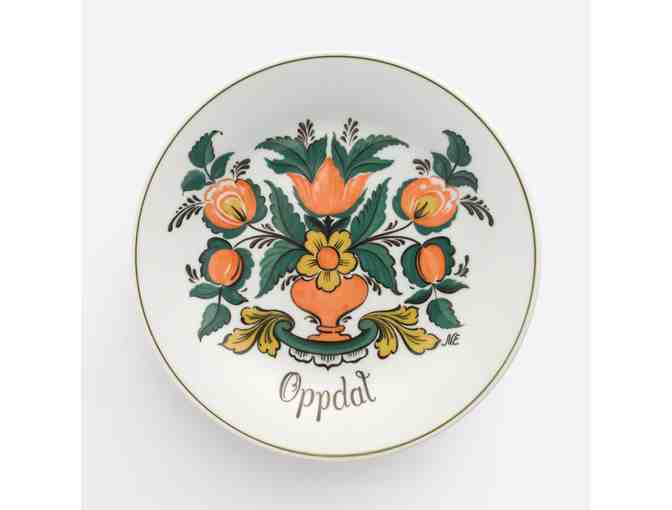 Set of 6 Porsgrund Porcelain China Cups, Saucers and Dessert Plates