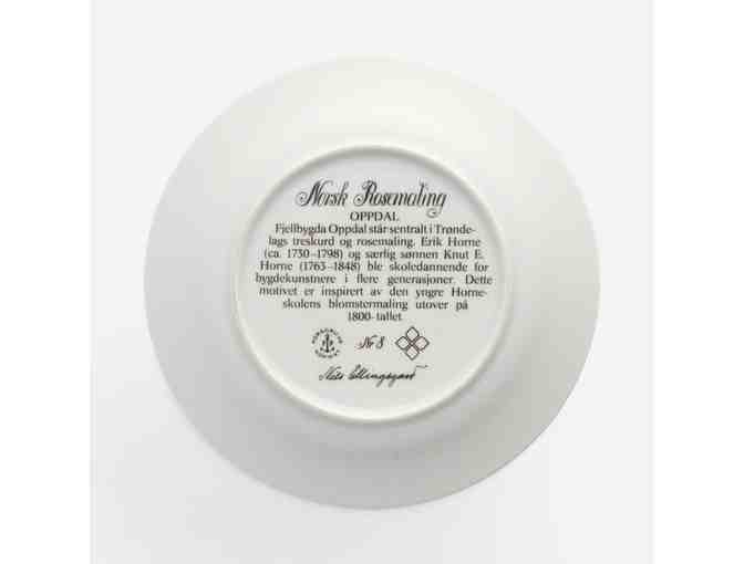 Set of 6 Porsgrund Porcelain China Cups, Saucers and Dessert Plates